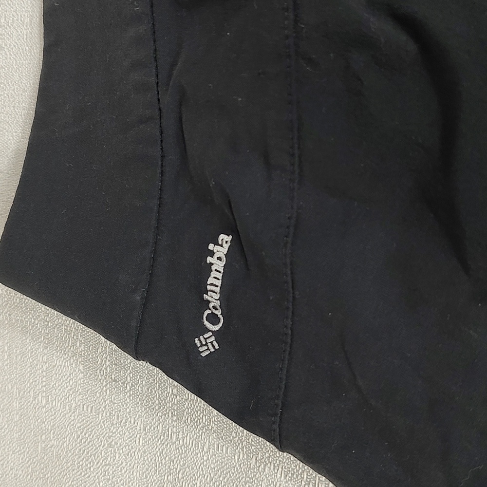 Columbia Omni-Shield Black Stretch Drawstring Hiking Pants Size Small/Petite - Picture 3 of 8